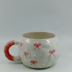 PEMBE KURDELE - 3D-TONTİK KUPA - 3D - 