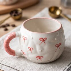 PEMBE KURDELE - 3D-TONTİK KUPA - 3D - 