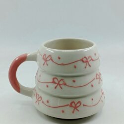 PEMBE KURDELE ŞÖLENİ - 3D-ÇAM KUPA - 3D - 