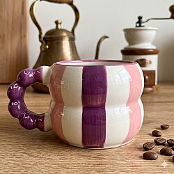 PEMBE MOR ŞERİT - 3D-HARMONİ KUPA - 3D - 