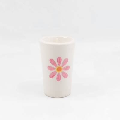 PEMBE PAPATYA-SERAMİK PANDORA MUM - TEKLİ - 1