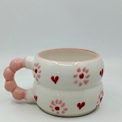 PEMBE PAPATYALAR - 3D-HARMONİ KUPA - 3D PEMBE SAP - 