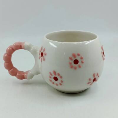 PEMBE PAPATYALAR - 3D-PUF KUPA - 3D - 1