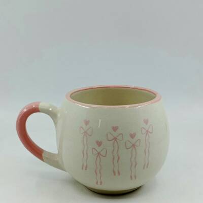 PEMBE UZUN KURDELELER-BALON KUPA - PEMBE SAP PEMBE TURNET - 1