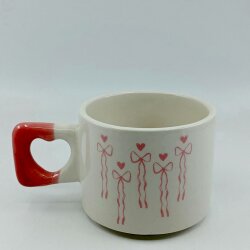 PEMBE UZUN KURDELELER-KALP KUPA - PEMBE SAP - 