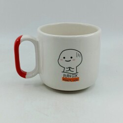 PLAN ÇOK NAKİT YOK - ARYA ÇAY FİNCANI - KIRMIZI SAP - 