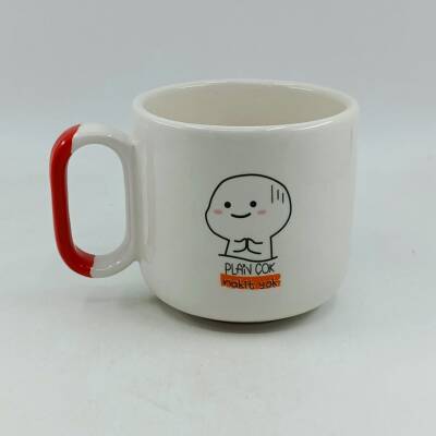 PLAN ÇOK NAKİT YOK - ARYA ÇAY FİNCANI - KIRMIZI SAP - 1