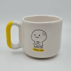 PLAN ÇOK NAKİT YOK - ARYA ÇAY FİNCANI - SARI SAP - 