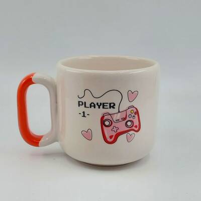 PLAYER-1-ARYA ÇAY FİNCANI - TURUNCU SAP - 1