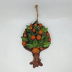 PORTAKAL AĞACI - 3D-DEKORATİF SÜS - 3D BÜYÜK BOY - 