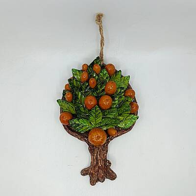 PORTAKAL AĞACI - 3D-DEKORATİF SÜS - 3D BÜYÜK BOY - 1