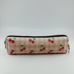 PÖTİKARE KİRAZLAR-DERİ KALEM KUTU - TEKLİ - 