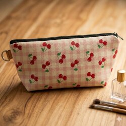 PÖTİKARE KİRAZLAR-MAKYAJ ÇANTASI - TEKLİ - 
