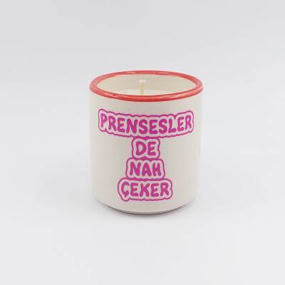 PRENSESLER DE NAH ÇEKER-MARS KOKULU MUM - TRANSPARAN GÖVDE - 1