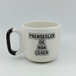 PRENSESLER DE NAH ÇEKER-NAH KUPA - SİYAH SAP - 1
