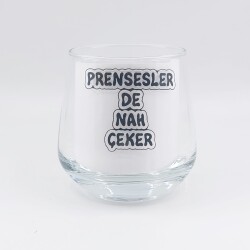 PRENSESLER DE NAH ÇEKER-VİSKİ BARDAĞI - ŞEFFAF - 