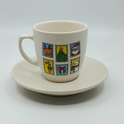 PULLAR-KLASİK TÜRK KAHVESİ FİNCANI - TRANSPARAN GÖVDE - 