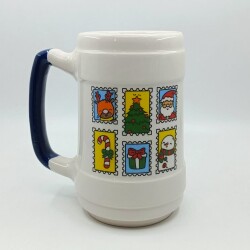 PULLAR-SERAMİK BİRA BARDAĞI - KOBALT SAP - 