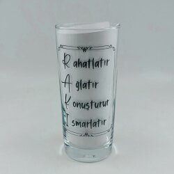 R.A.K.I.-RAKI BARDAĞI - ŞEFFAF - 