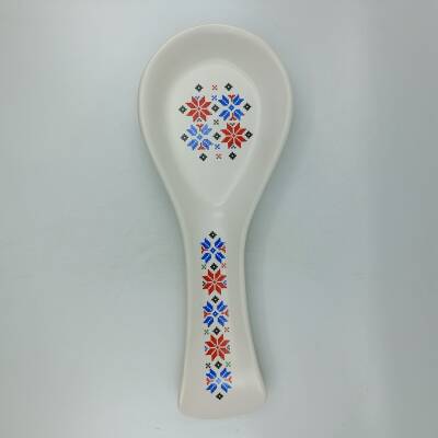 RENKLİ PİKSEL KARTANELERİ-SERAMİK KAŞIKLIK - TRANSPARAN GÖVDE - 1