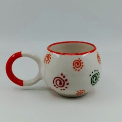 RENKLİ SPİRALLER - 3D-BALONCUK KUPA - 3D - 