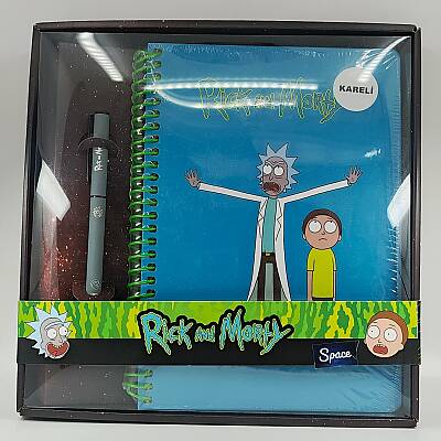 RİCK AND MORTY-DEFTER - KALEM SET - TEKLİ - 1