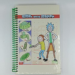 RİCK AND MORTY-SPİRALLİ DEFTER - TEKLİ - 