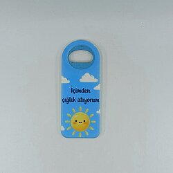 S-İÇİMDEN ÇIĞLIK ATIYORUM-DİKEY AÇACAK MAGNET - TEKLİ - 