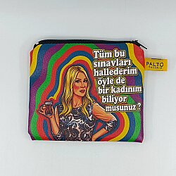 S - ÖYLE DE BİR KADINIM-BOZUK PARA CÜZDANI - TEKLİ - 