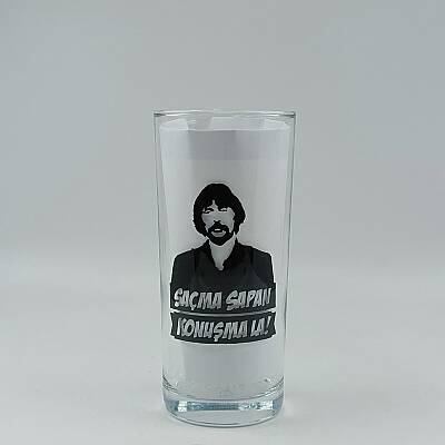SAÇMA SAPAN KONUŞMA LA-RAKI BARDAĞI - ŞEFFAF - 1