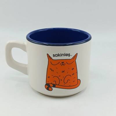 SAKİNLEŞ KEDİ - VENUS KUPA - KOBALT İÇ - 1