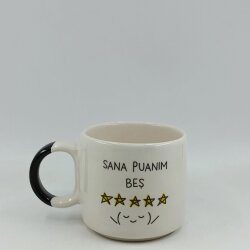 SANA PUANIM 5 -D KUPA - SİYAH SAP - 