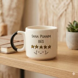 SANA PUANIM 5 -D KUPA - SİYAH SAP - 