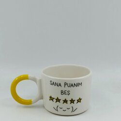 SANA PUANIM 5 -DÜĞÜM KUPA - SARI SAP - 