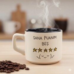 SANA PUANIM 5 -VENUS KUPA - SİYAH İÇ - 