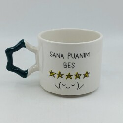 SANA PUANIM 5 -YILDIZ KUPA - YEŞİL SAP - 