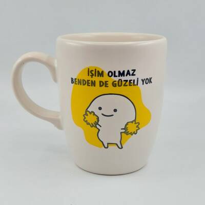 SARI İŞİM OLMAZ-OVAL KUPA - TRANSPARAN SAP - 1