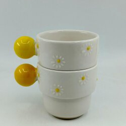 SARI PAPATYALAR - 3D-İKİLİ PUNTO ESPRESSO - 3D - 