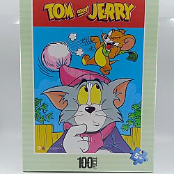 ŞAŞKIN TOM VE JERRY-PUZZLE - 100 PARÇA - 