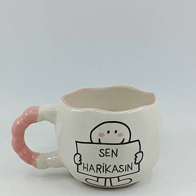 SEN HARİKASIN-NİVA KUPA - PEMBE SAP PEMBE TURNET - 1