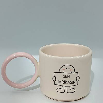 SEN HARİKASIN-O KUPA - PEMBE SAP - 1