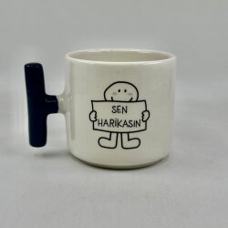 SEN HARİKASIN-T KUPA - KOBALT SAP - 