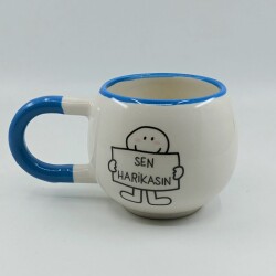 SEN HARİKASIN-UPA KUPA - MAVİ SAP MAVİ TURNET - 