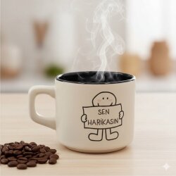 SEN HARİKASIN-VENUS KUPA - SİYAH İÇ - 