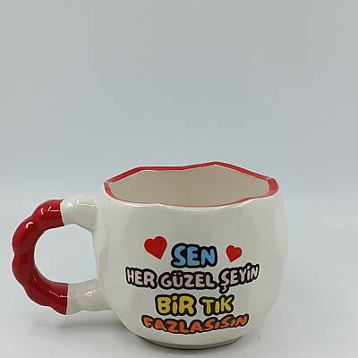 SEN HER GÜZEL ŞEYİN Bİ TIK-NİVA KUPA - KIRMIZI SAP KIRMIZI TURNET - 1