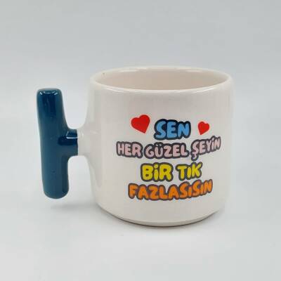 SEN HER GÜZEL ŞEYİN Bİ TIK - T KUPA - YEŞİL SAP - 1