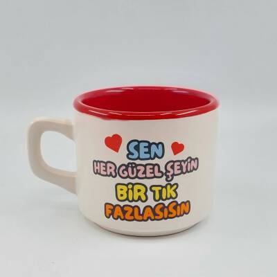 SEN HER GÜZEL ŞEYİN Bİ TIK - VENUS KUPA - KIRMIZI İÇ - 1