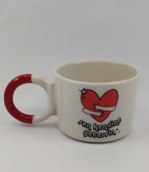 SEN KENDİNE YETERSİN-DÜĞÜM KUPA - KIRMIZI SAP - 