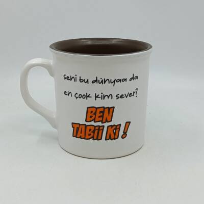 SENİ BU DÜNYADA EN ÇOK -İDA KUPA - TRANSPARAN SAP TRANSPARAN GÖVDE KAHVERENGİ İÇ - 1