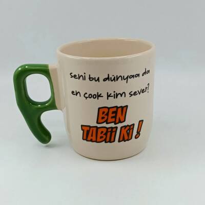 SENİ BU DÜNYADA EN ÇOK -NONA KUPA - YEŞİL SAP - 1